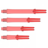 Masquedardos Tyče L-styl L-shaft Locked Straight Red 260 39mm Lsh-clr-260