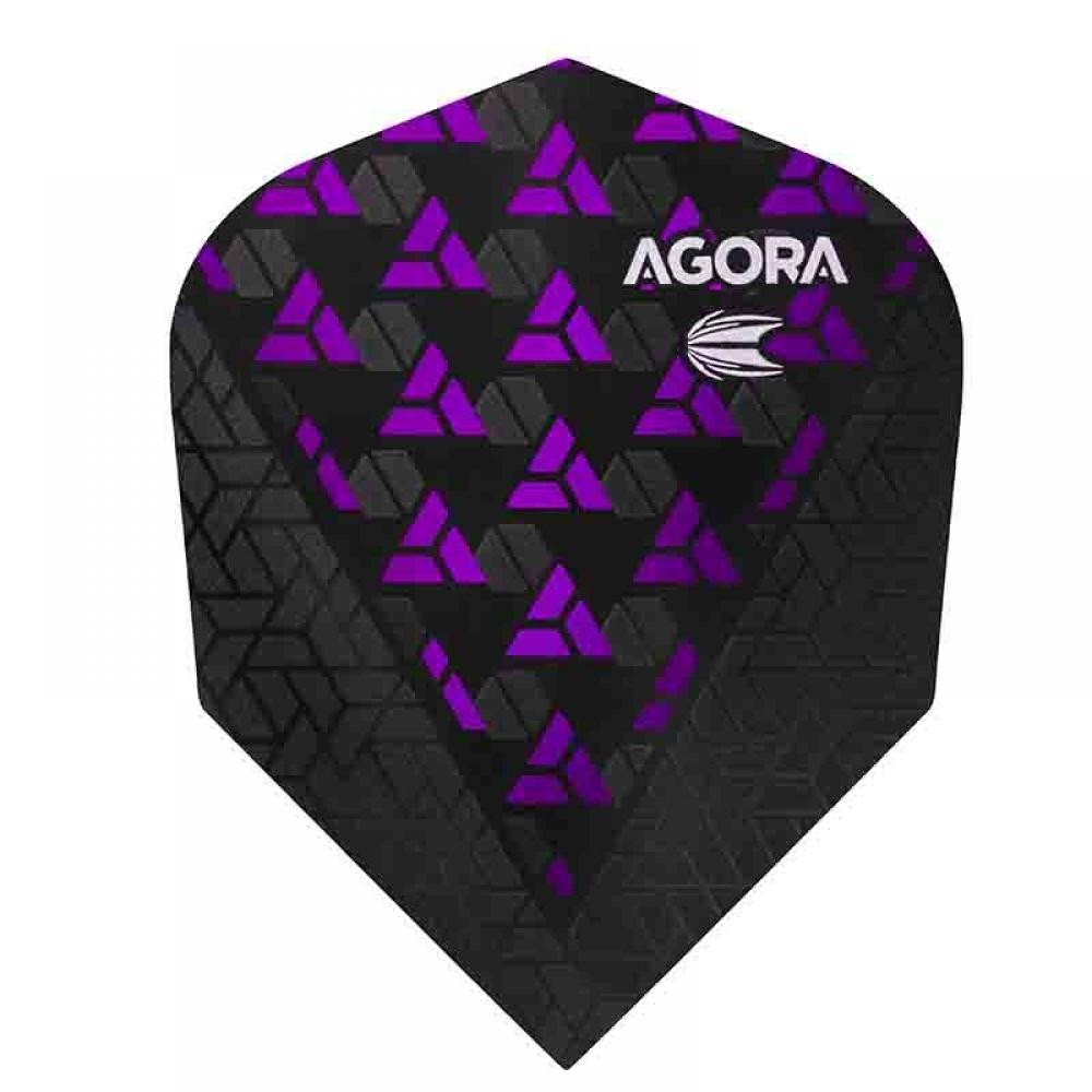 Masquedardos Plumas Target Darts Agora Ghost + Puple Nº6 332680