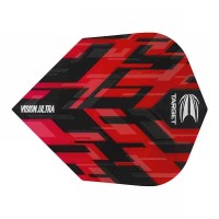 Masquedardos Feathers Target Darts Flights Sierra Vision Ultra Red No 6 and 332800