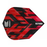 Masquedardos Feathers Target Darts Flights Sierra Vision Ultra Red No 6 and 332800