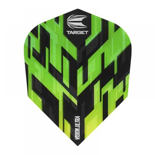 Masquedardos Feathers Target Darts Flights from Sierra Vision Ultra Green No6 332760