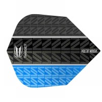 Masquedardos Feathers Target Darts Flights Vision Ultra Blue Vapor 8 Black No6 332480 This is my flight