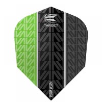 Masquedardos Feathers Target Darts Flights vision ultra green vapor 8 black no 6 332460