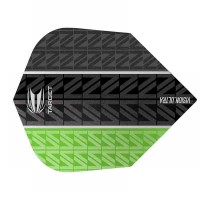 Masquedardos Plumas Target Darts Flights Vision Ultra Green Vapor 8 Black Nº6  332460