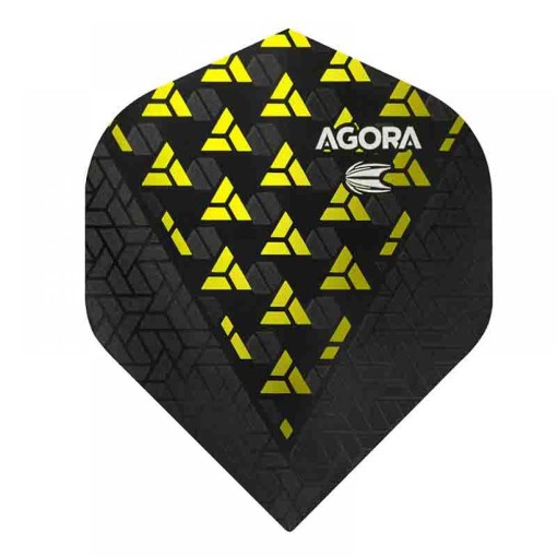 Masquedardos Peří Target Darts Agora Ghost + Yellow číslo 2 332530