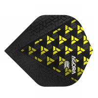 Masquedardos Peří Target Darts Agora Ghost + Yellow číslo 2 332530