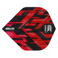 Masquedardos Feathers Target Darts Sierra vision ultra red no 2 332810