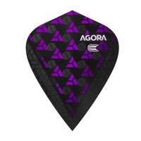 Masquedardos Plumas Target Darts Agora Ultra Ghost + Purple Kite 332700