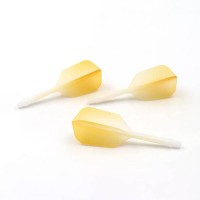 Masquedardos Flights Dart Cuesoul Tero Ak5 Gradation Yellow Slim M Csak-56scjb