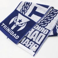 Masquedardos It's called Trinity Scarf Towel Blue