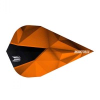 Masquedardos Feathers Target Darts Shark ultra chrome orange vapor badged 333140