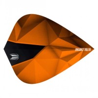 Masquedardos Feathers Target Darts This is Shard Ultra Chrome Orange Kite Flights 333070