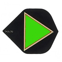 Masquedardos Plumas Ruthless Standard Emblem Triangulo Verde