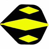 Masquedardos Ruthless Hivis Standard Diamond Yellow