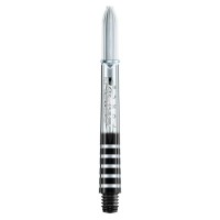 Masquedardos It's called the Winmau Prism Shaft Force Clear Short (35mm)