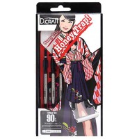 Masquedardos Fléchettes D.craft Darts Honey Komachi Trap 19.0gr 90%