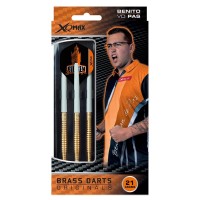 Masquedardos Xqmax Sports Dardos Brass Benito Van De Pas Dartset 21g Qd1100290