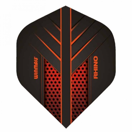 Masquedardos Plumas Winmau Darts Flights Rhino Orange Standard 6905.189