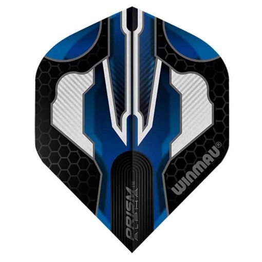 Masquedardos Plumas Winmau Darts Flights Prism Alpha Blue Standard  6915.111