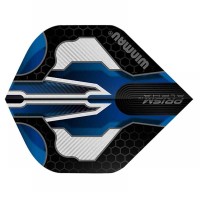 Masquedardos Plumas Winmau Darts Flights Prism Alpha Blue Standard  6915.111