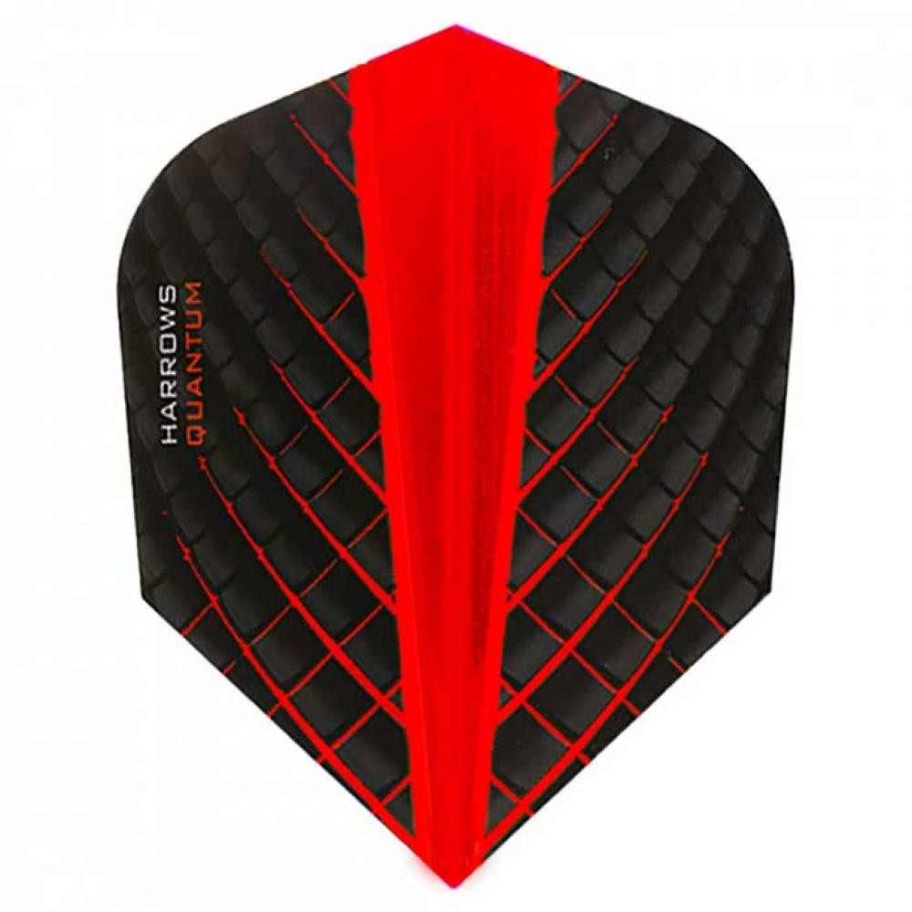 Masquedardos Feathers Harrows Darts Flights from Quantum Red Standard 6804