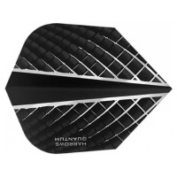 Masquedardos Feathers Harrows Darts Flights by Quantum Black Standard 6806