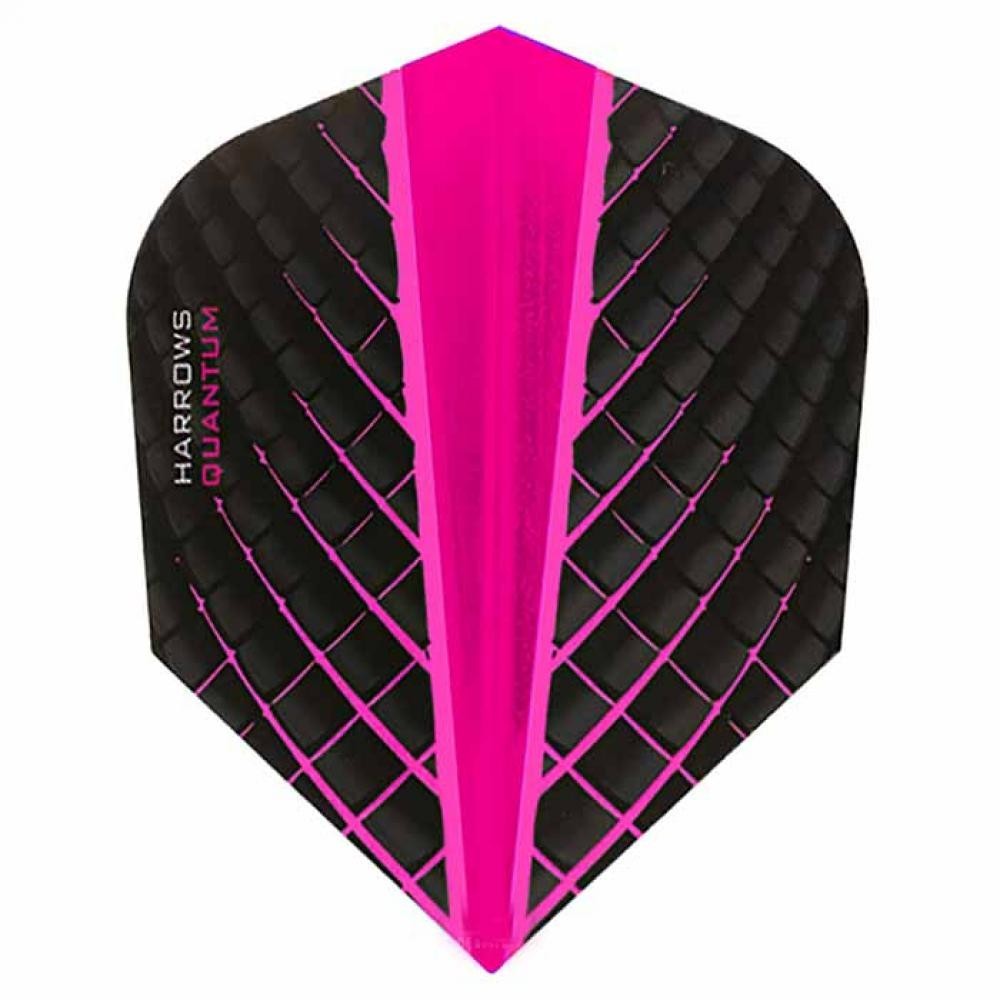 Masquedardos Feathers Harrows Darts Flights from Quantum Pink Standard 6811