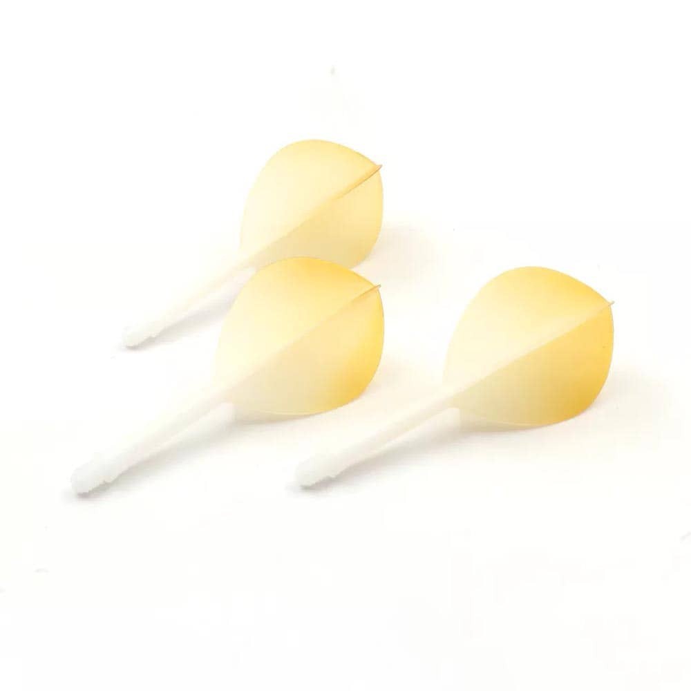 Masquedardos Flights Dart Cuesoul Tero Ak5 Gradation Yellow Teardrop M Csak-56sdjb