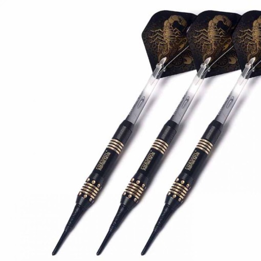 Masquedardos Darts Cuesoul Darts Musta Scorpion 18g Csbcd006 B2303