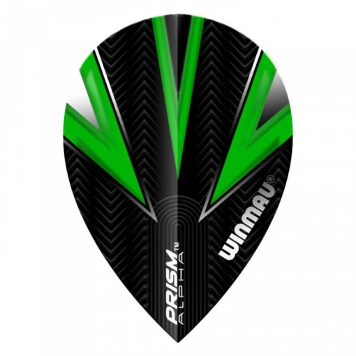 Masquedardos Plumas Winmau Darts Prism Alpha Pear Force Green  6915.402