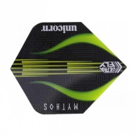 Masquedardos Tűk Repülés Unicorn Darts Mitos Big Wing Minotaur Lime 68943