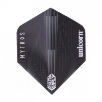 Masquedardos Plumas voos Unicorn Darts Mitos do Big Wing Minotaur Grey 68947