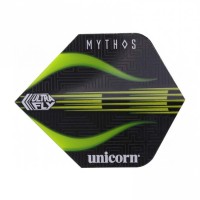 Masquedardos Feathers Flights Unicorn Darts Mythos Plus the Minotaur Lime 68942