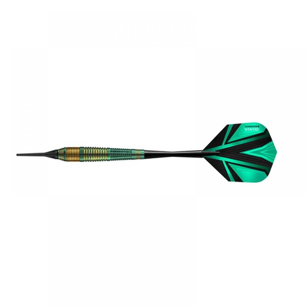 Masquedardos Dart Harrows Darts Vivid Brass Green 18g