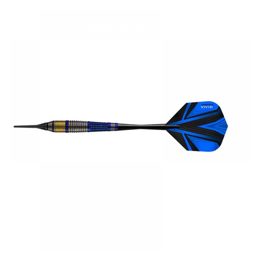 Masquedardos Dart Harrows Darts Vivid Brass Blue 18g