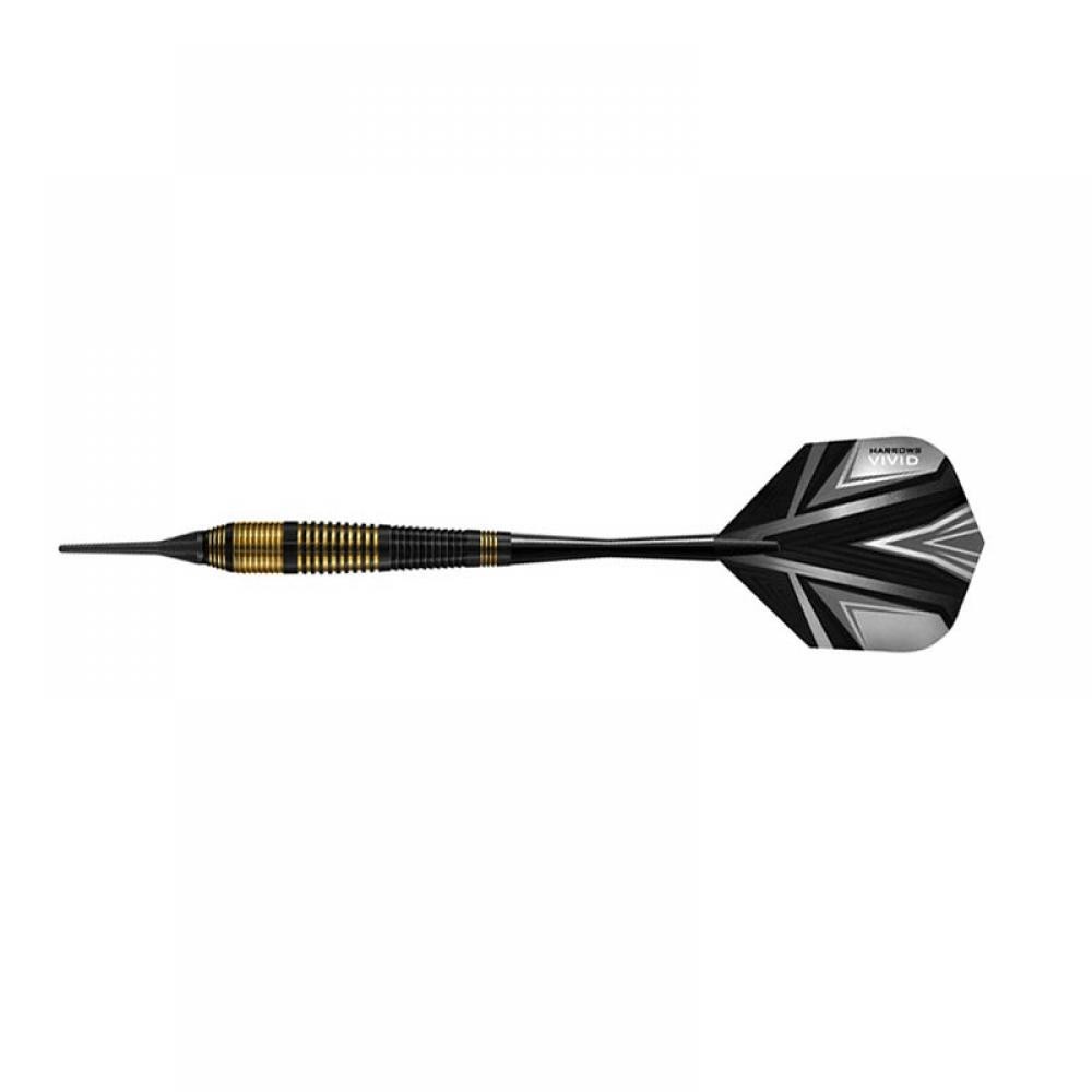 Masquedardos Dardă Harrows Darts Cuvânt cheie: Vivid Brass Black 18g