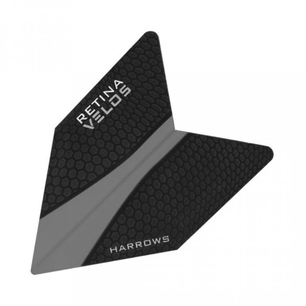 Masquedardos Feathers Harrows Darts Flights Velos Black 1009