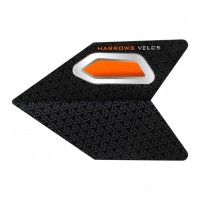 Masquedardos Feathers Harrows Darts Flights orange logo 1004..