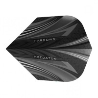 Masquedardos Feathers Harrows Darts Flights Prime  Predator Black 7520