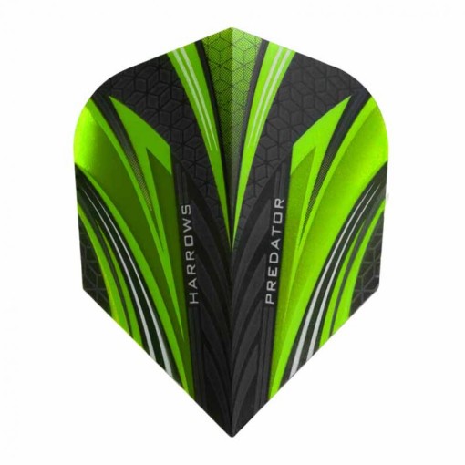 Masquedardos Feathers Harrows Darts Flights Prime  Predator Green 7522