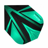 Masquedardos Feathers Harrows Darts This is Vivid Jade Flights 8002.