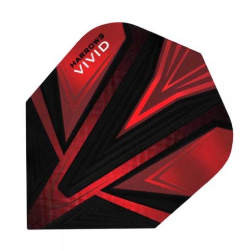 Masquedardos Feathers Harrows Darts Flights Vivid Red 8003