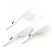 Masquedardos Feathers Cuesoul Flights Ak5 Standard white L Csak-58xlx