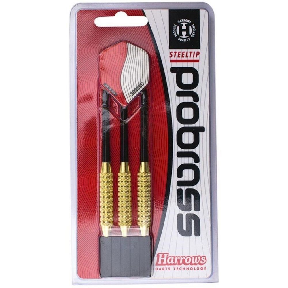 Masquedardos Fléchettes Harrows Pro Brass Light Brass 18gr