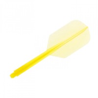 Masquedardos Feathers Condor Flights Yellow Slim short 33.5mm. Three of you.