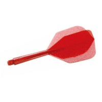 Masquedardos Condor Flights Tvar Glitter Red L perie 3 jednotky.