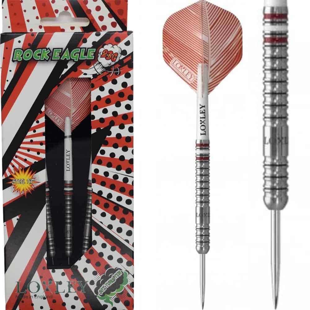 Masquedardos Dardos Loxley Darts Rock Eagle 23g 90% Punta Acero