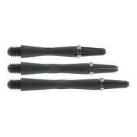 Masquedardos Cană Bulls Carboni Shafts + Ineluri Mediane 42mm Negru Bu-55305