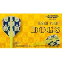 Masquedardos Plumas Condor Flights Shape Dogs S 21.5mm 3 Uds.