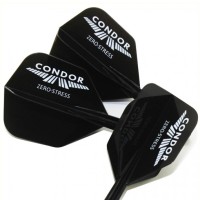 Masquedardos Feathers Condor Flights Shape Black Logo White M 27.5mm  11048